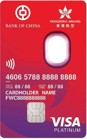 BOCHK BOC Hong Kong Airlines Visa Card