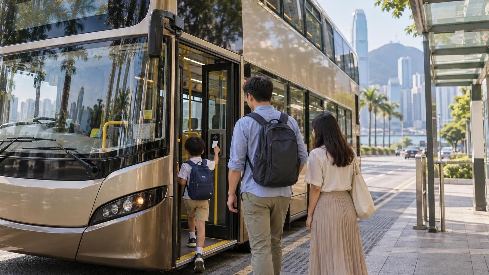 城巴國慶日小童免費搭車|4至11歲約170條日間線免車費 優惠圖片