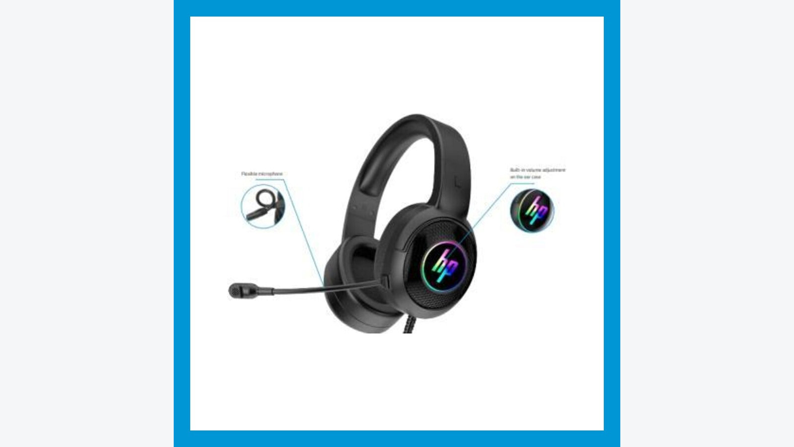 anlander HP DHE-8010UM USB+3.5mm LED 有線耳機特價 HK$147 優惠圖片