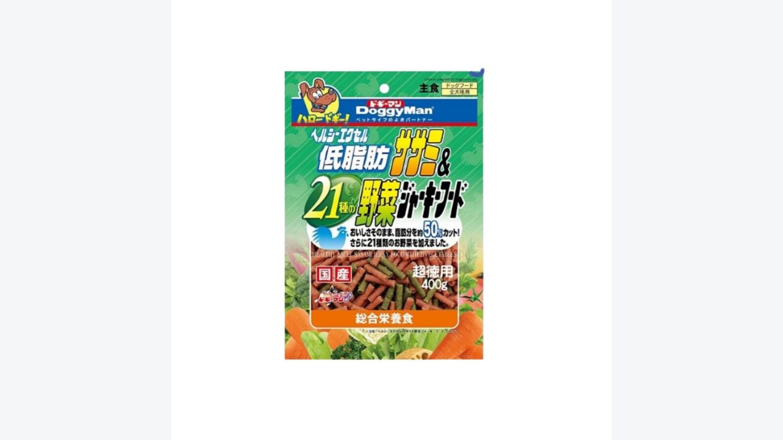 BC Pets購物滿$1,100送DoggyMan低脂野菜雞肉條400g 優惠圖片