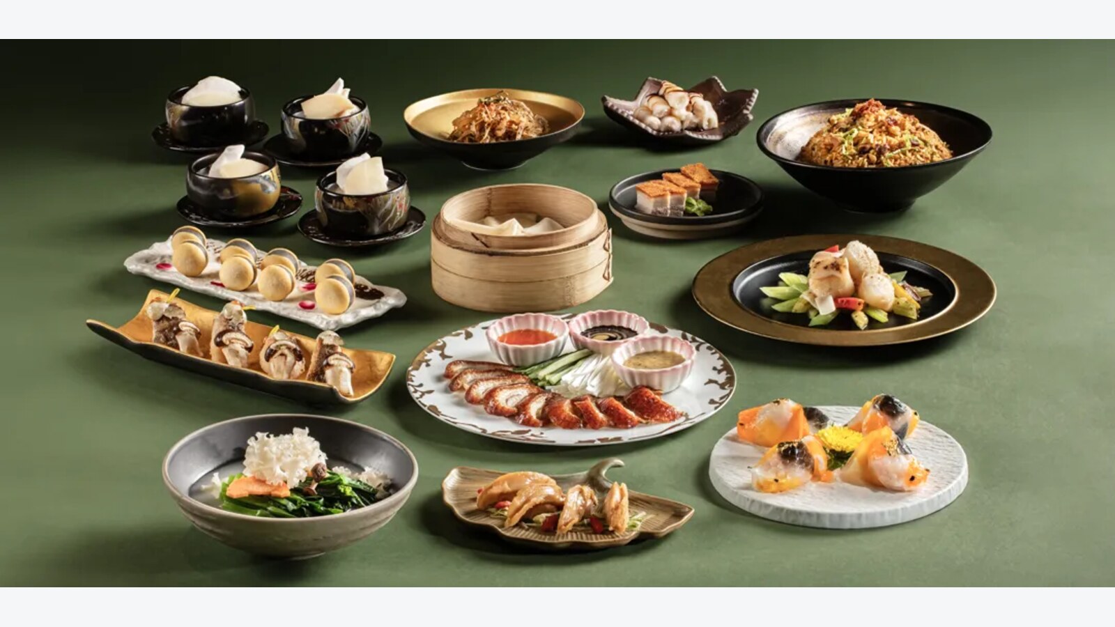 帝京軒「賞味‧十二饌：鴨子‧海螺‧魚鮮」套餐每位HK$458（四位起） 優惠圖片