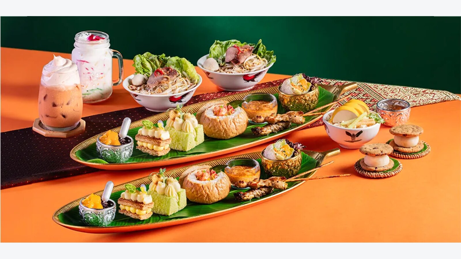 獅房菜東南亞.夏日風味下午茶 HK$568兩位/HK$288一位 優惠圖片