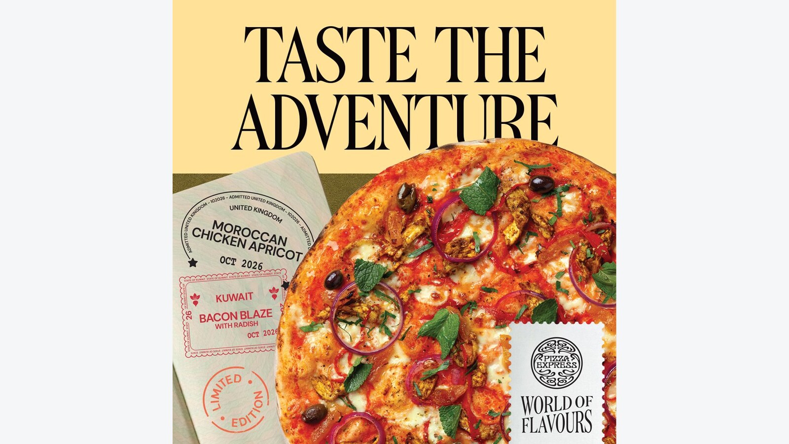 PizzaExpress World of Flavours 薄餅加$38升級套餐 優惠圖片